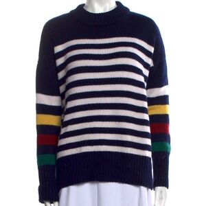 La Ligne Navy and White Striped Sweater
